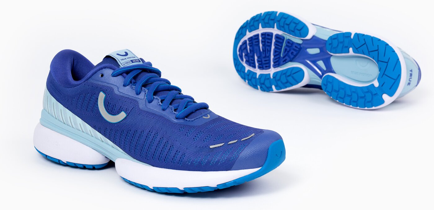 True Motion U-TECH Nevos DAZZLING BLUE/CRYSTAL BLUE/WHITE – Bild 4