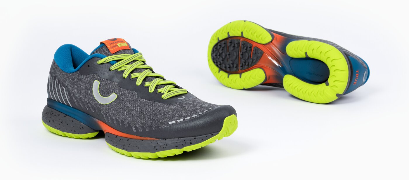 True Motion U-TECH Nevos Elements GRAY PINSTRIPE/SEAPORT/LIME PUNCH – Bild 4