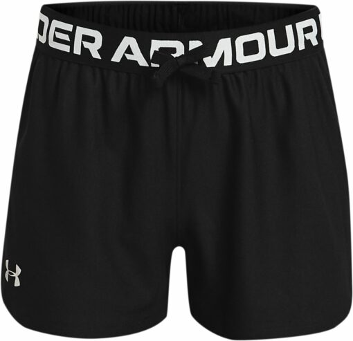 PLAY UP SOLID SHORTS BLACK
