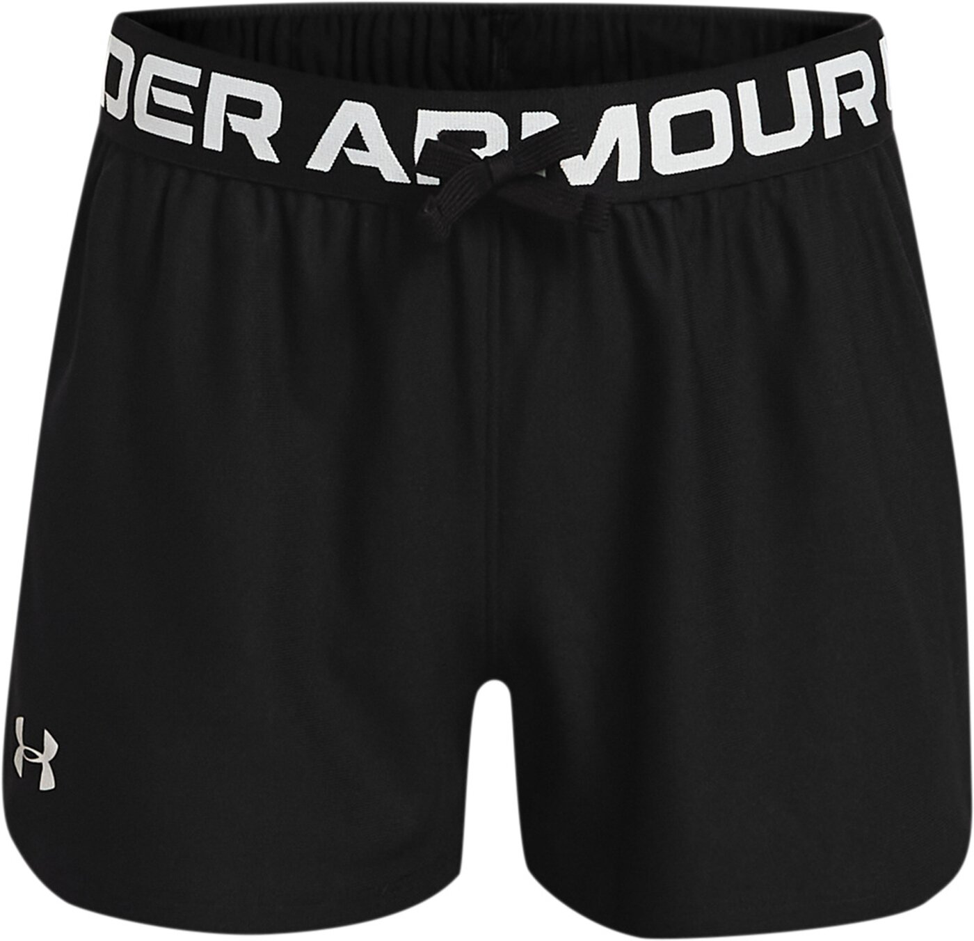 PLAY UP SOLID SHORTS BLACK
