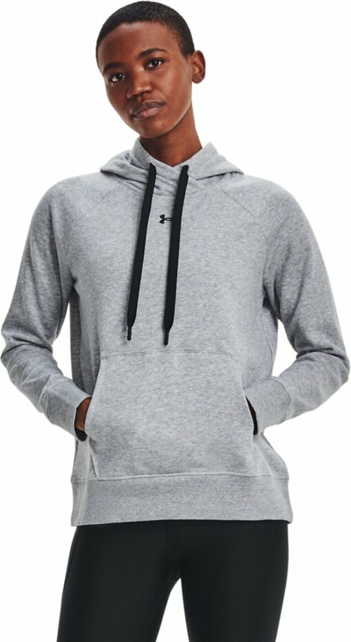 RIVAL FLEECE HB HOODIE 035 STEEL MEDIUM HEATHER – Bild 3