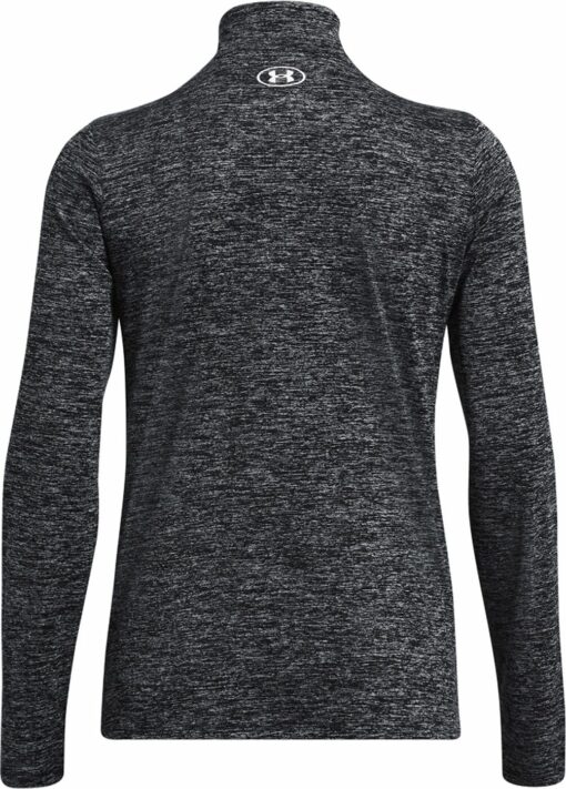 TECH 1/2 ZIP- TWIST BLACK – Bild 2