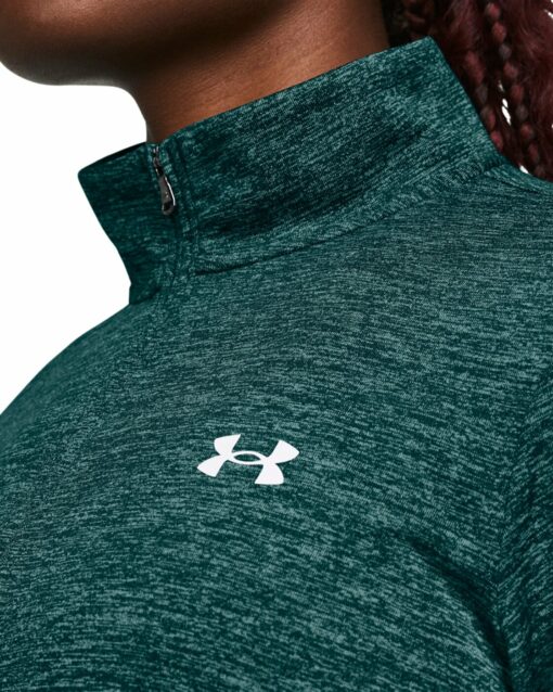TECH 1/2 ZIP- TWIST HYDRO TEAL – Bild 5