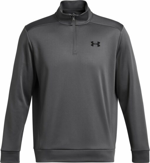 UA ARMOUR FLEECE 1/4 ZIP CASTLEROCK