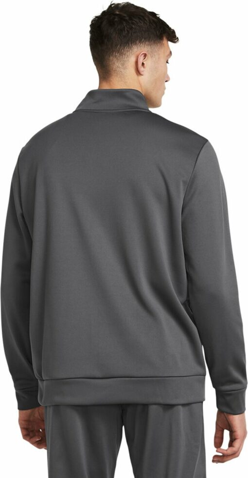 UA ARMOUR FLEECE 1/4 ZIP CASTLEROCK – Bild 4
