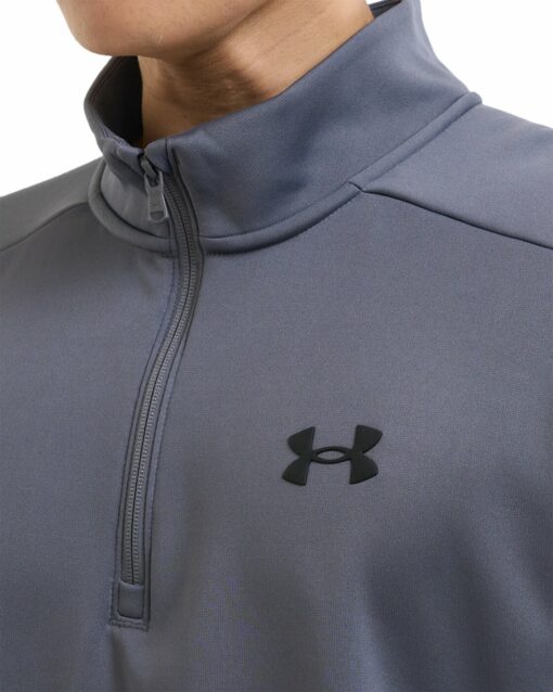 UA ARMOUR FLEECE 1/4 ZIP CASTLEROCK – Bild 9