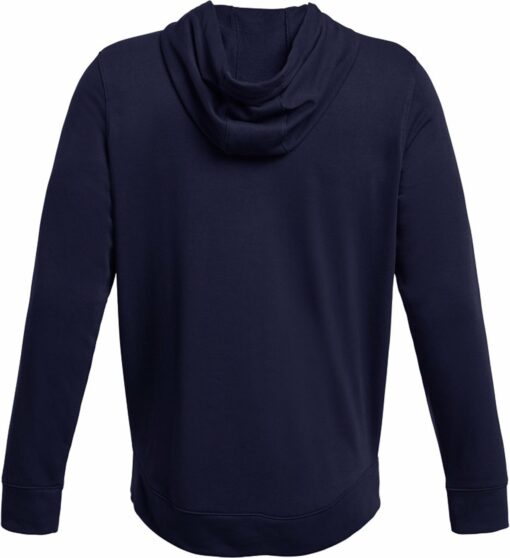 UA RIVAL TERRY LC FZ MIDNIGHT NAVY – Bild 2