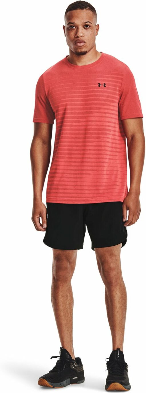 UA SEAMLESS FADE SS 690 VENOM RED – Bild 3