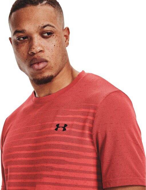 UA SEAMLESS FADE SS 690 VENOM RED – Bild 4