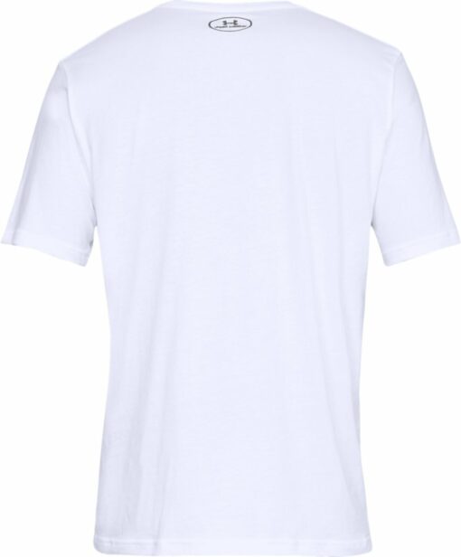 UA TEAM ISSUE WORDMARK SS 100 WHITE – Bild 2