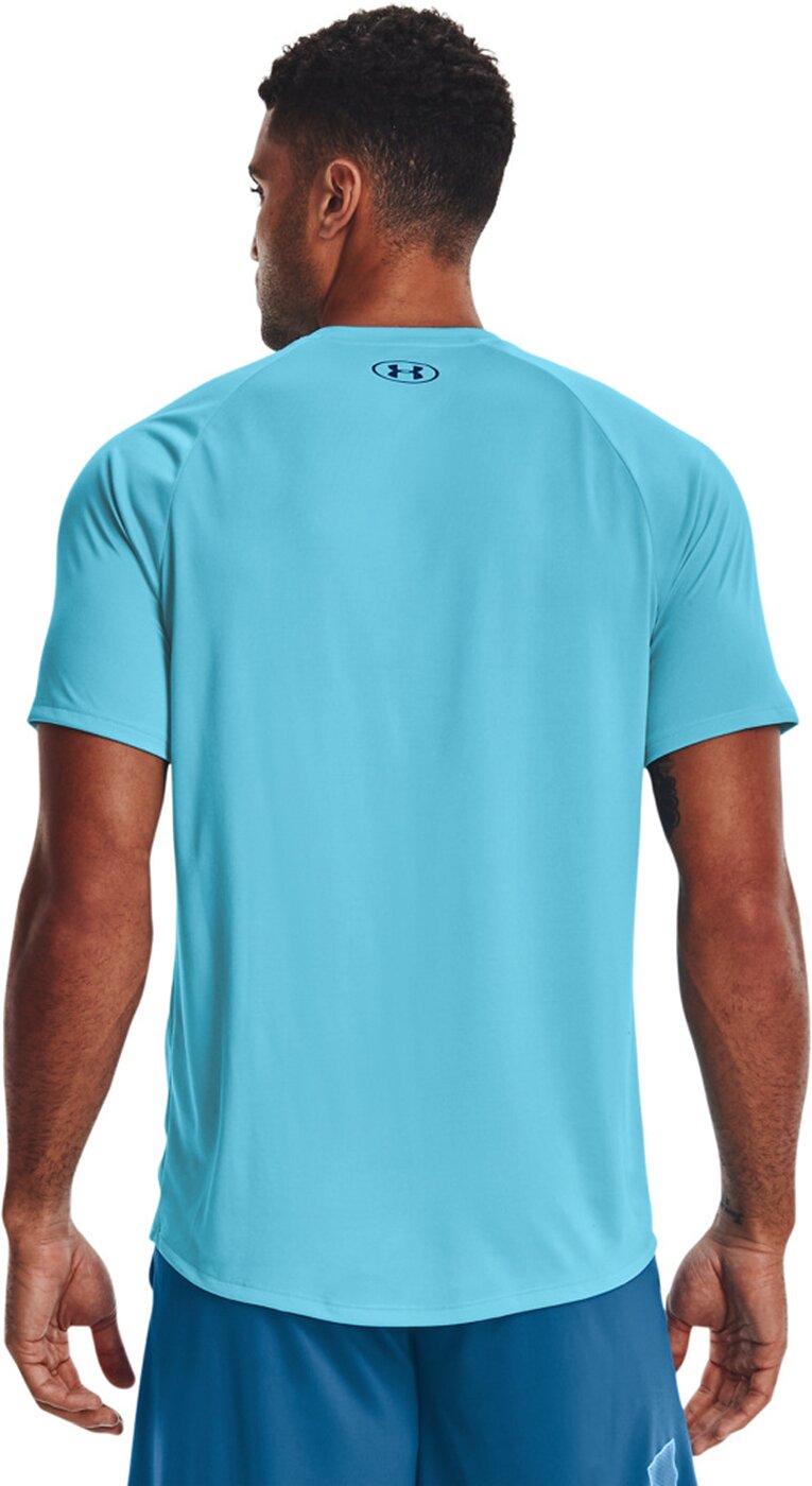 UA TECH 2.0 SS TEE 481 FRESCO BLUE – Bild 2