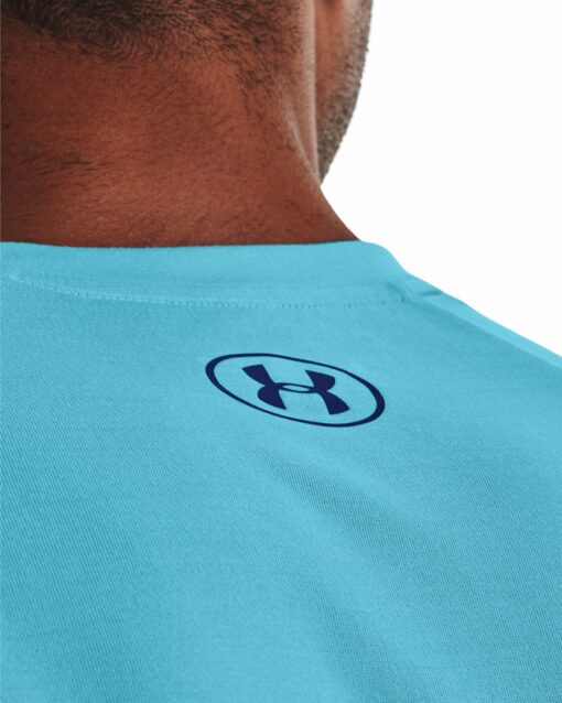UA TECH 2.0 SS TEE 481 FRESCO BLUE – Bild 3