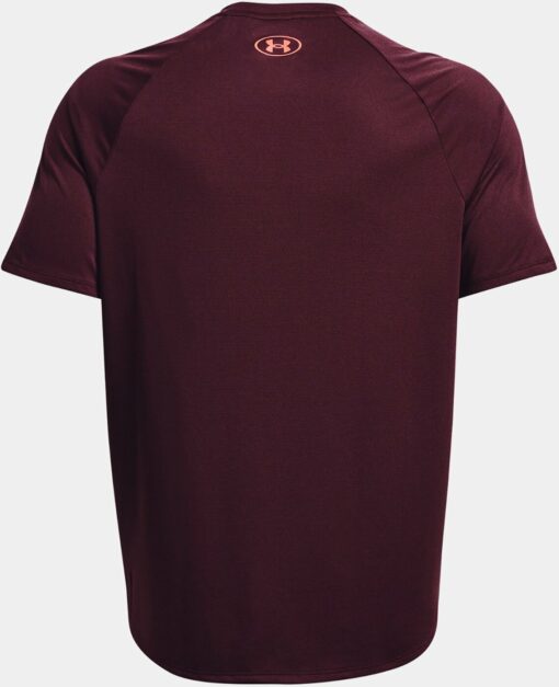 UA TECH 2.0 SS TEE NOVELTY DARK MAROON – Bild 2