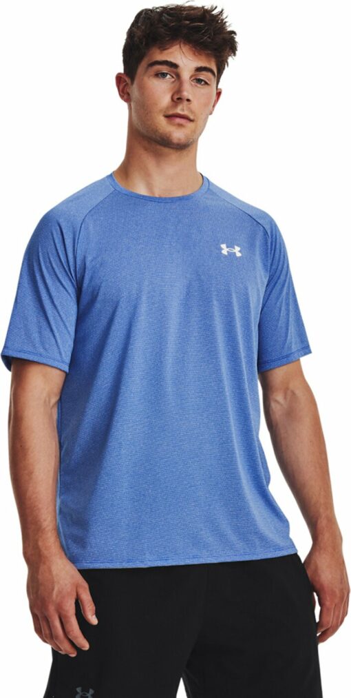 UA TECH 2.0 SS TEE NOVELTY TEAM ROYAL – Bild 3
