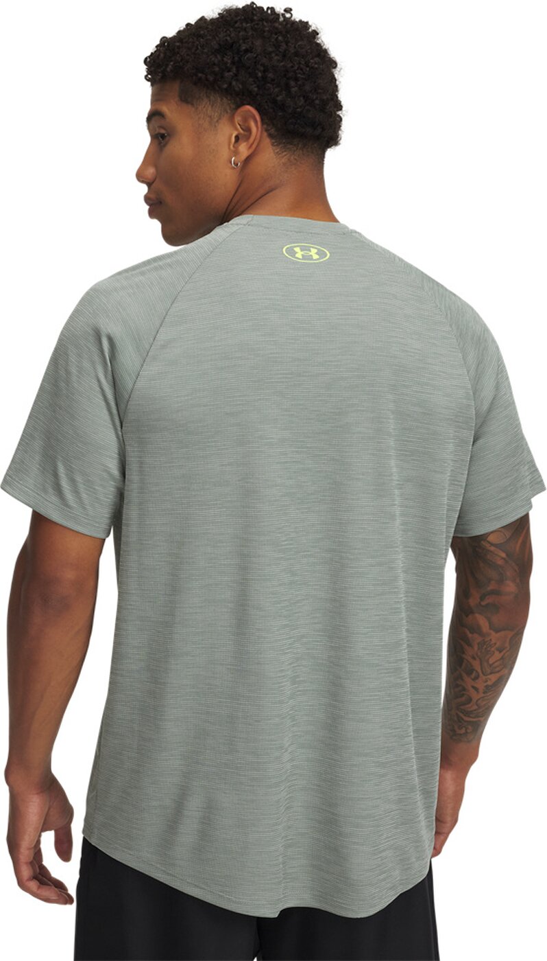 UNDER ARMOUR - UA TECH TEXTURED SS SILICA GREEN – Bild 2