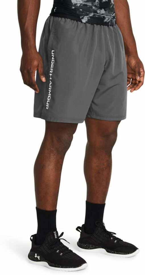 UA TECH WOVEN WORDMARK SHORT CASTLEROCK – Bild 3