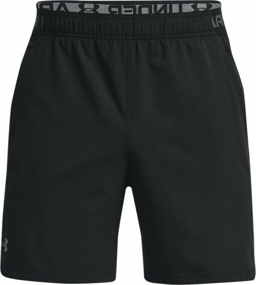 UA VANISH WOVEN 6IN SHORTS BLACK