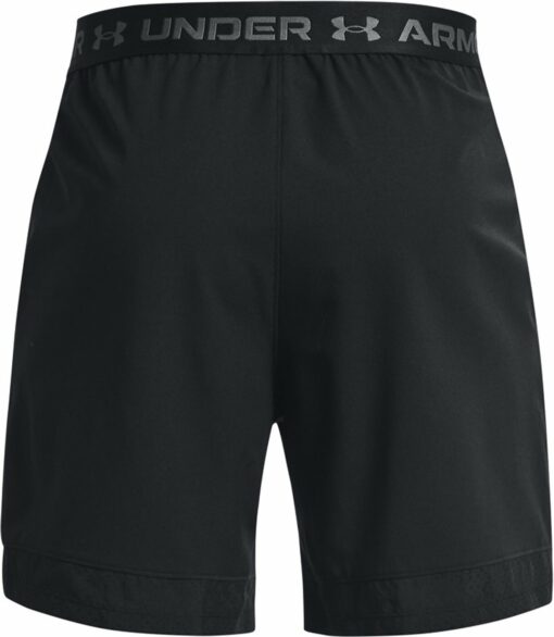 UA VANISH WOVEN 6IN SHORTS BLACK – Bild 2