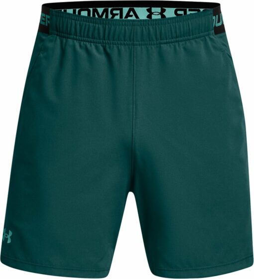 UA VANISH WOVEN 6IN SHORTS HYDRO TEAL