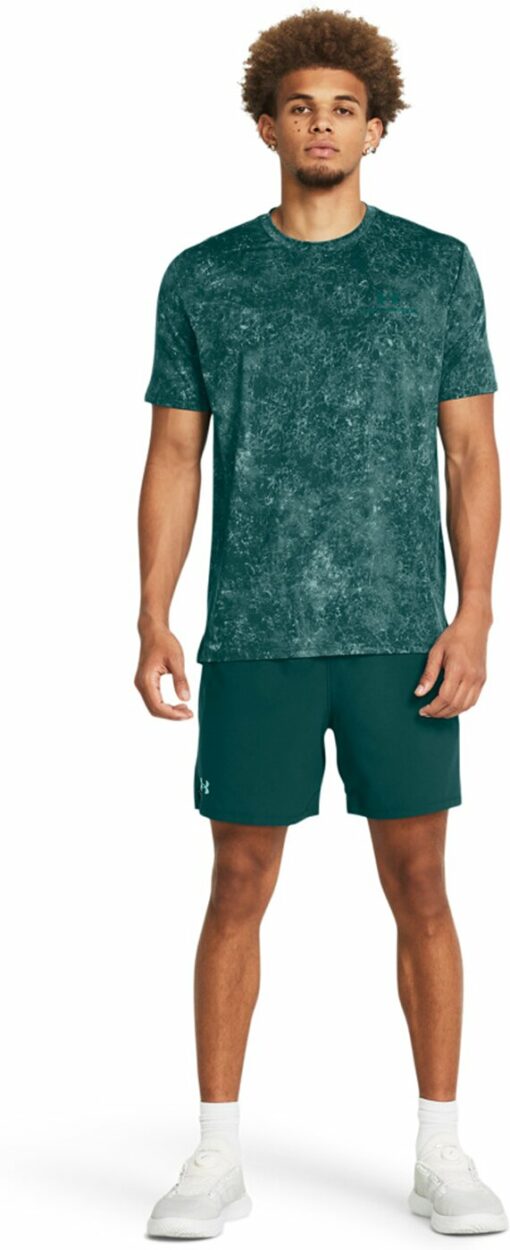 UA VANISH WOVEN 6IN SHORTS HYDRO TEAL – Bild 5