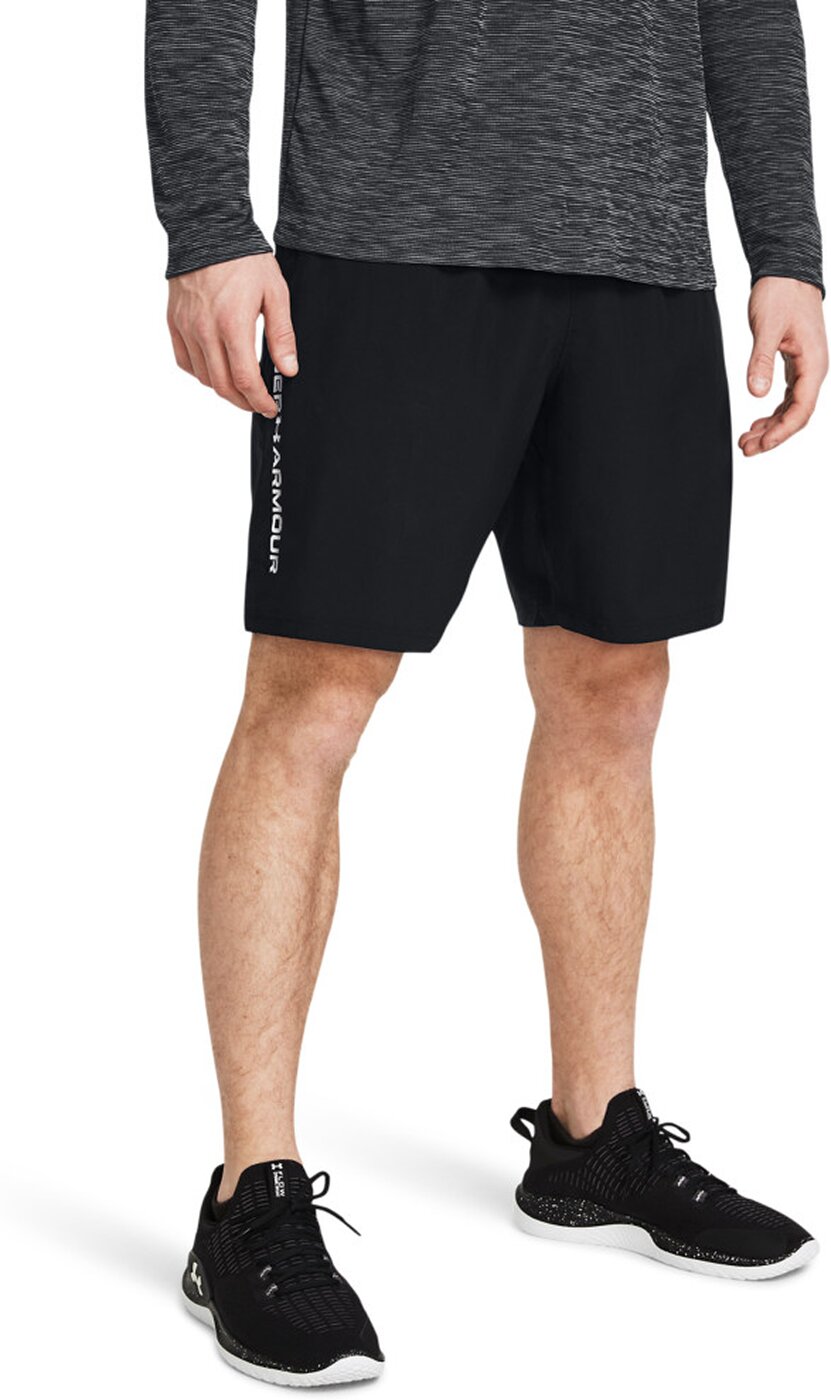 UNDER ARMOUR - UA WOVEN WDMK SHORTS BLACK – Bild 3