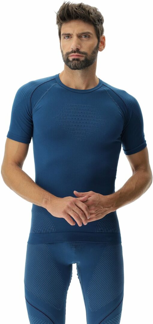 MAN EVOLUTYON UW SHIRT SH_SL BLUE POSEIDON/NAVY/N – Bild 3