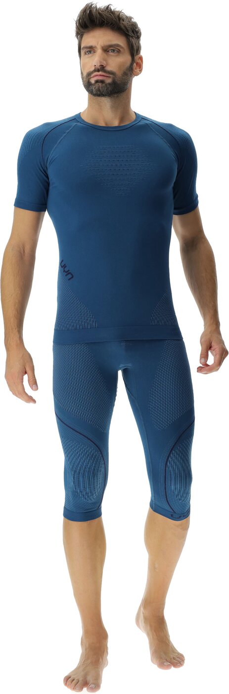 MAN EVOLUTYON UW SHIRT SH_SL BLUE POSEIDON/NAVY/N – Bild 6