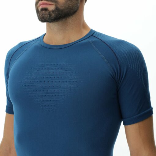 MAN EVOLUTYON UW SHIRT SH_SL BLUE POSEIDON/NAVY/N – Bild 7