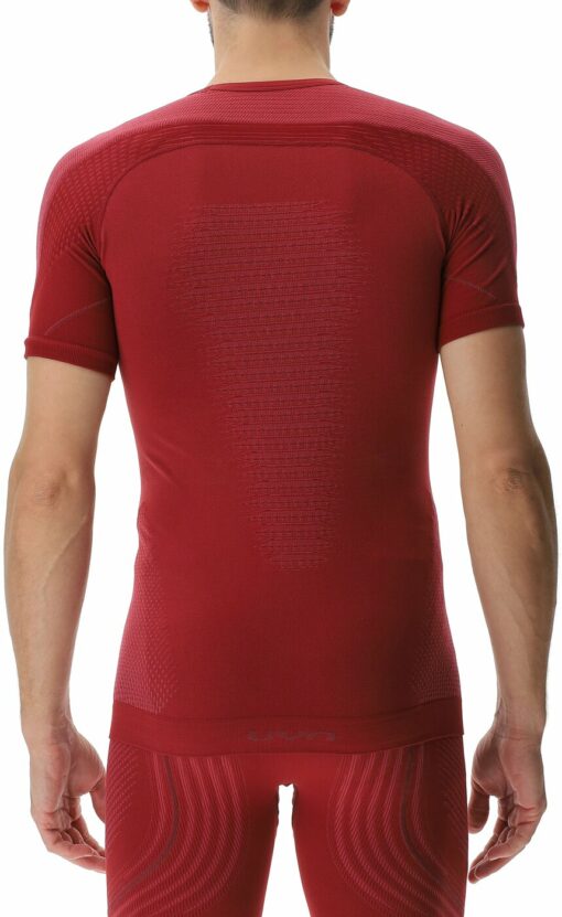 MAN EVOLUTYON UW SHIRT SH_SL SOFISTIC R/BORD/BORD – Bild 2