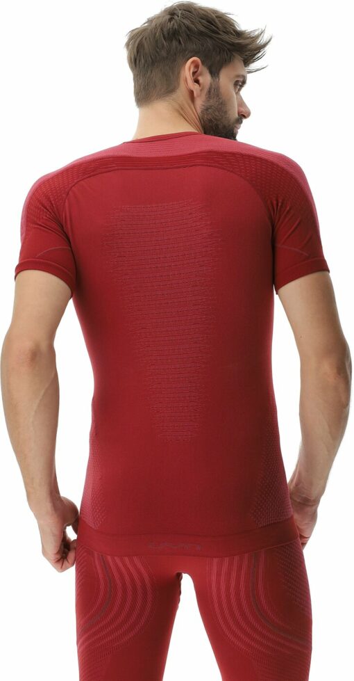 MAN EVOLUTYON UW SHIRT SH_SL SOFISTIC R/BORD/BORD – Bild 4