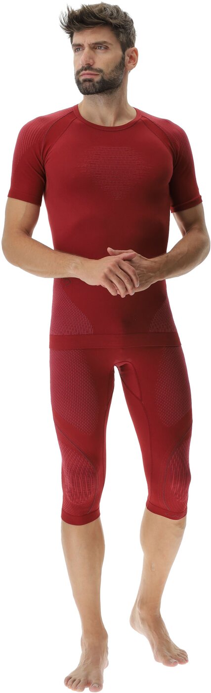 MAN EVOLUTYON UW SHIRT SH_SL SOFISTIC R/BORD/BORD – Bild 6