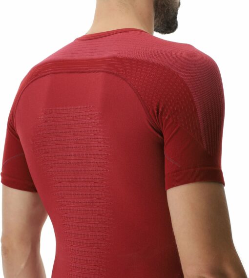 MAN EVOLUTYON UW SHIRT SH_SL SOFISTIC R/BORD/BORD – Bild 8