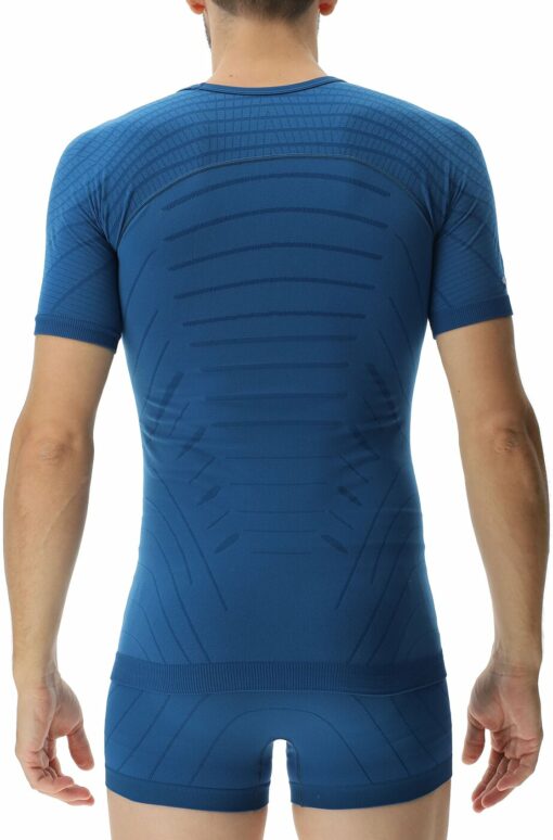 UYN MAN MOTYON 2.0 UW SHIRT SH_SL BLUE POSEIDON – Bild 2