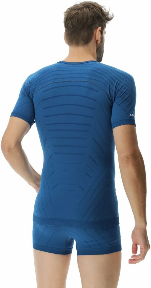 UYN MAN MOTYON 2.0 UW SHIRT SH_SL BLUE POSEIDON – Bild 4