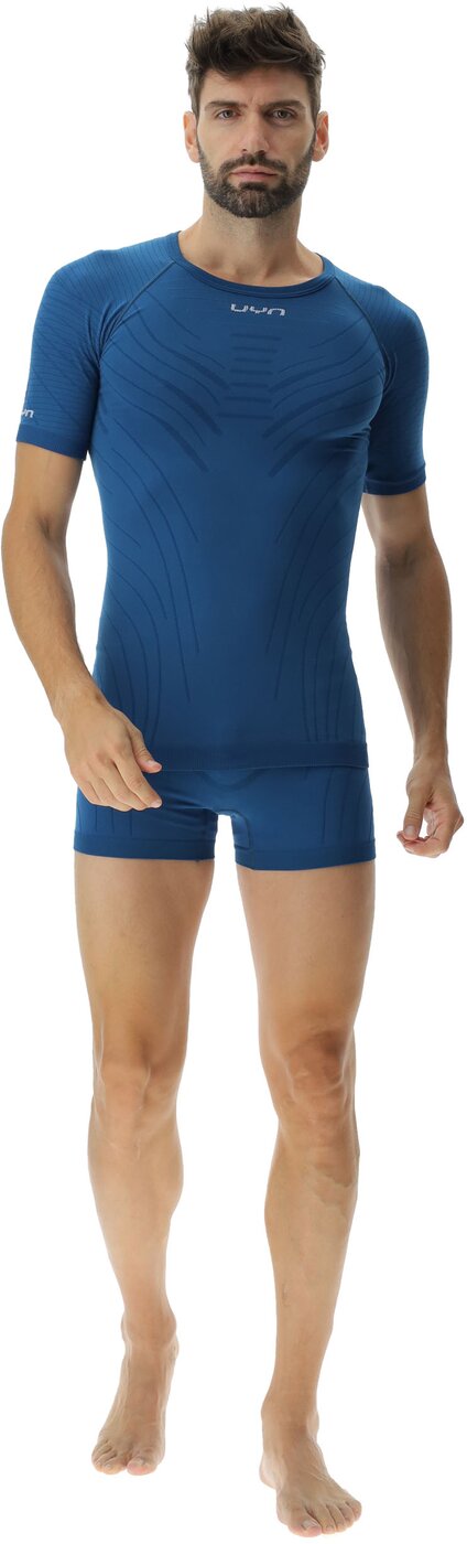 UYN MAN MOTYON 2.0 UW SHIRT SH_SL BLUE POSEIDON – Bild 6