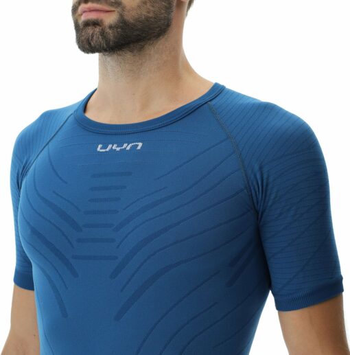 UYN MAN MOTYON 2.0 UW SHIRT SH_SL BLUE POSEIDON – Bild 7