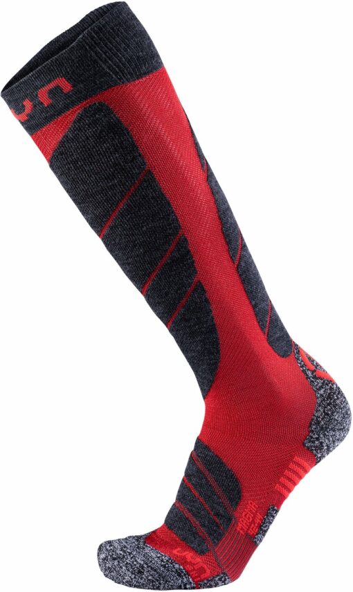 MAN SKI MAGMA SOCKS DARK RED/ANTHRACITE