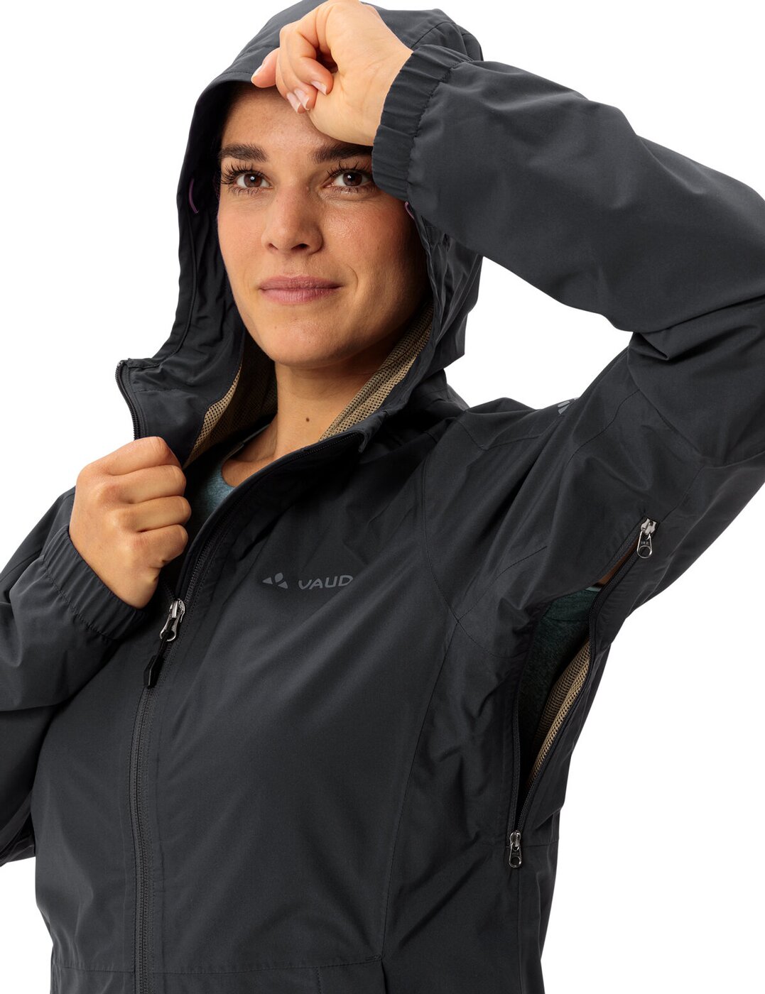 VAUDE - Wo Neyland Jacket PHANTOM BLACK – Bild 7