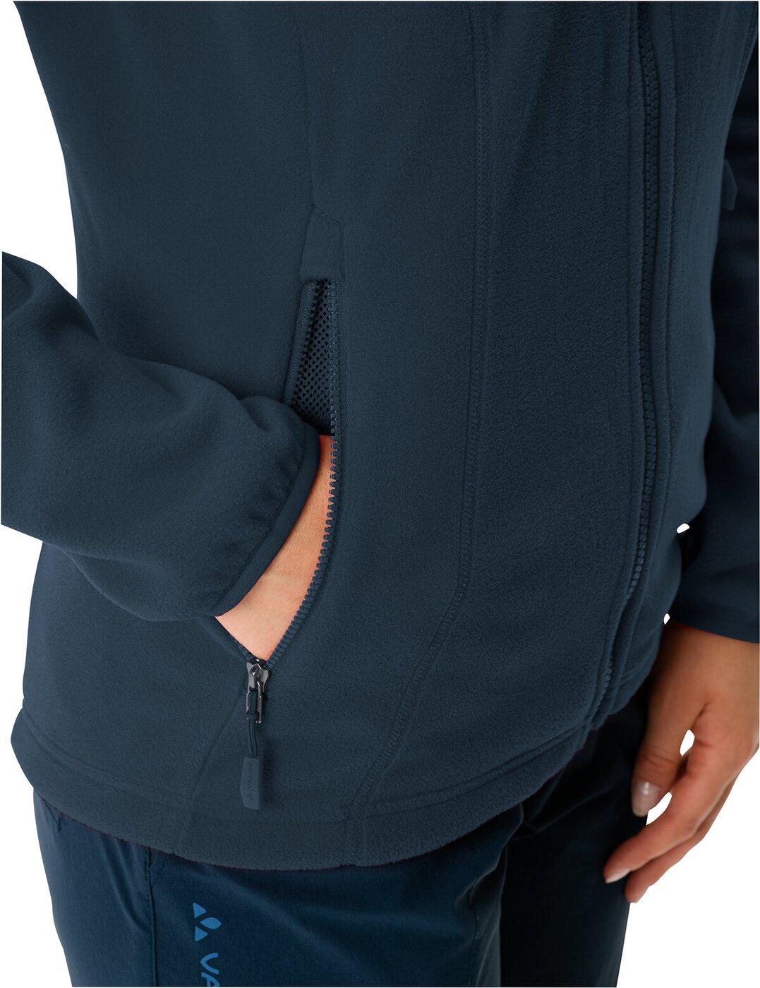 VAUDE - Wo Rosemoor Fleece Jacket II DARK SEA – Bild 6