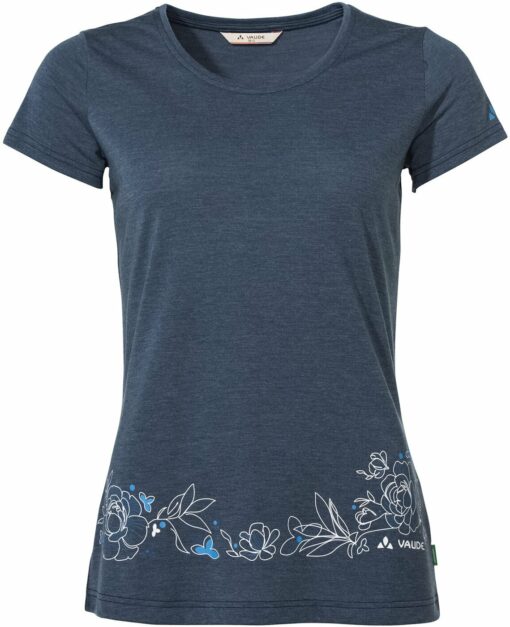 Wo Skomer Print T-Shirt II DARK SEA UNI