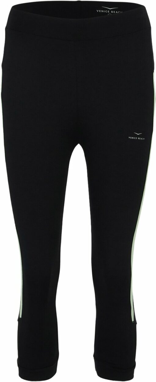 VB_Kim D Tights 3/4 BLACK_PISTACHIO
