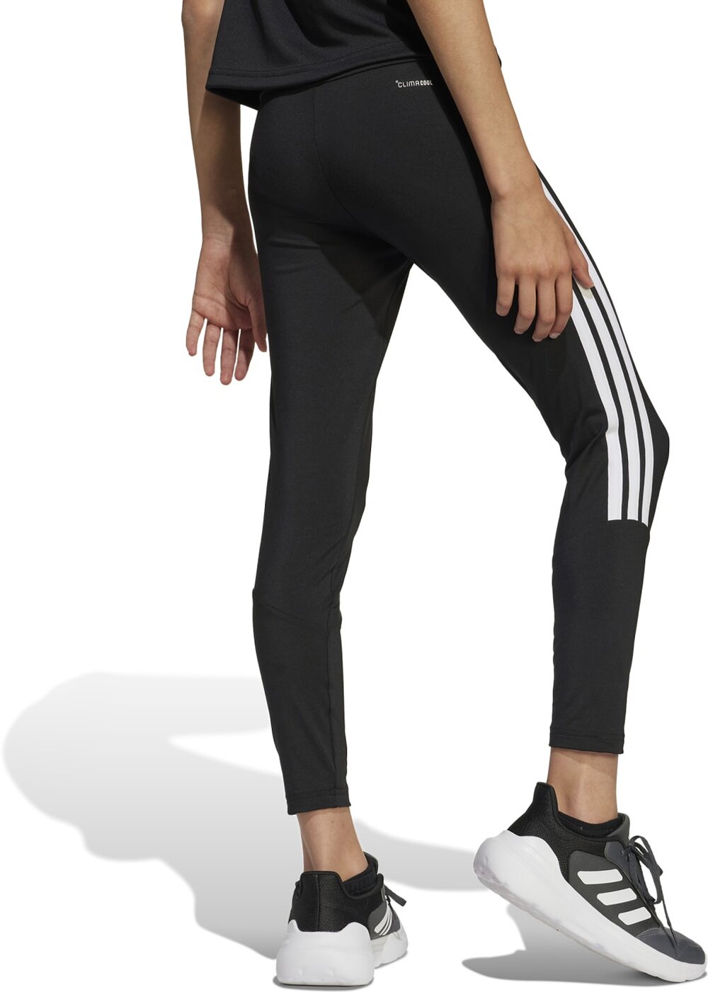 ADIDAS - JG TR-ES 3S LEG BLACK/WHITE – Bild 3