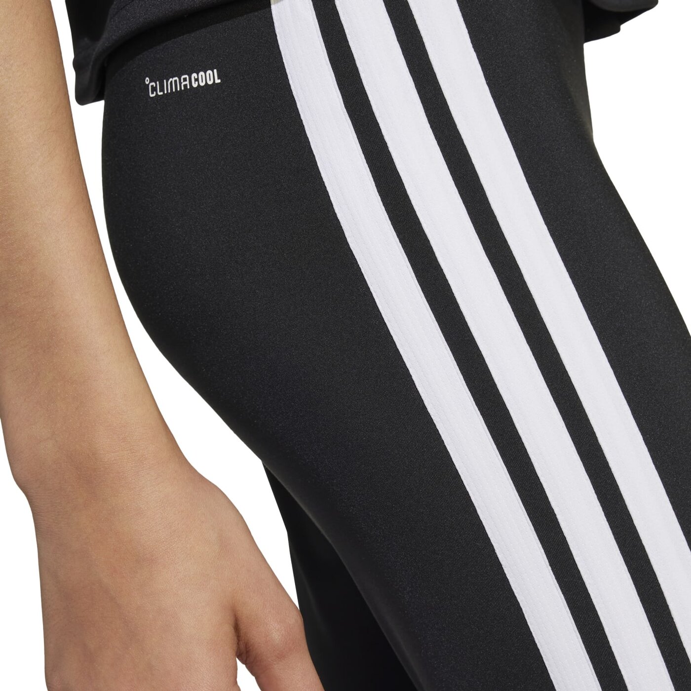 ADIDAS - JG TR-ES 3S LEG BLACK/WHITE – Bild 6