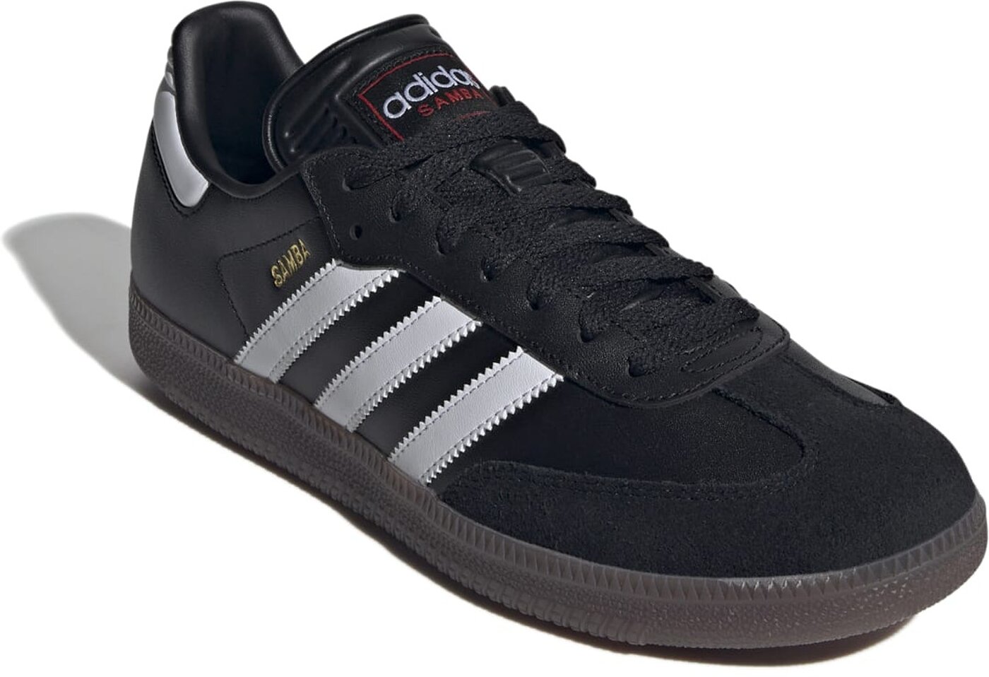 ADIDAS - SAMBA CBLACK/FTWWHT/VIVRED – Bild 6