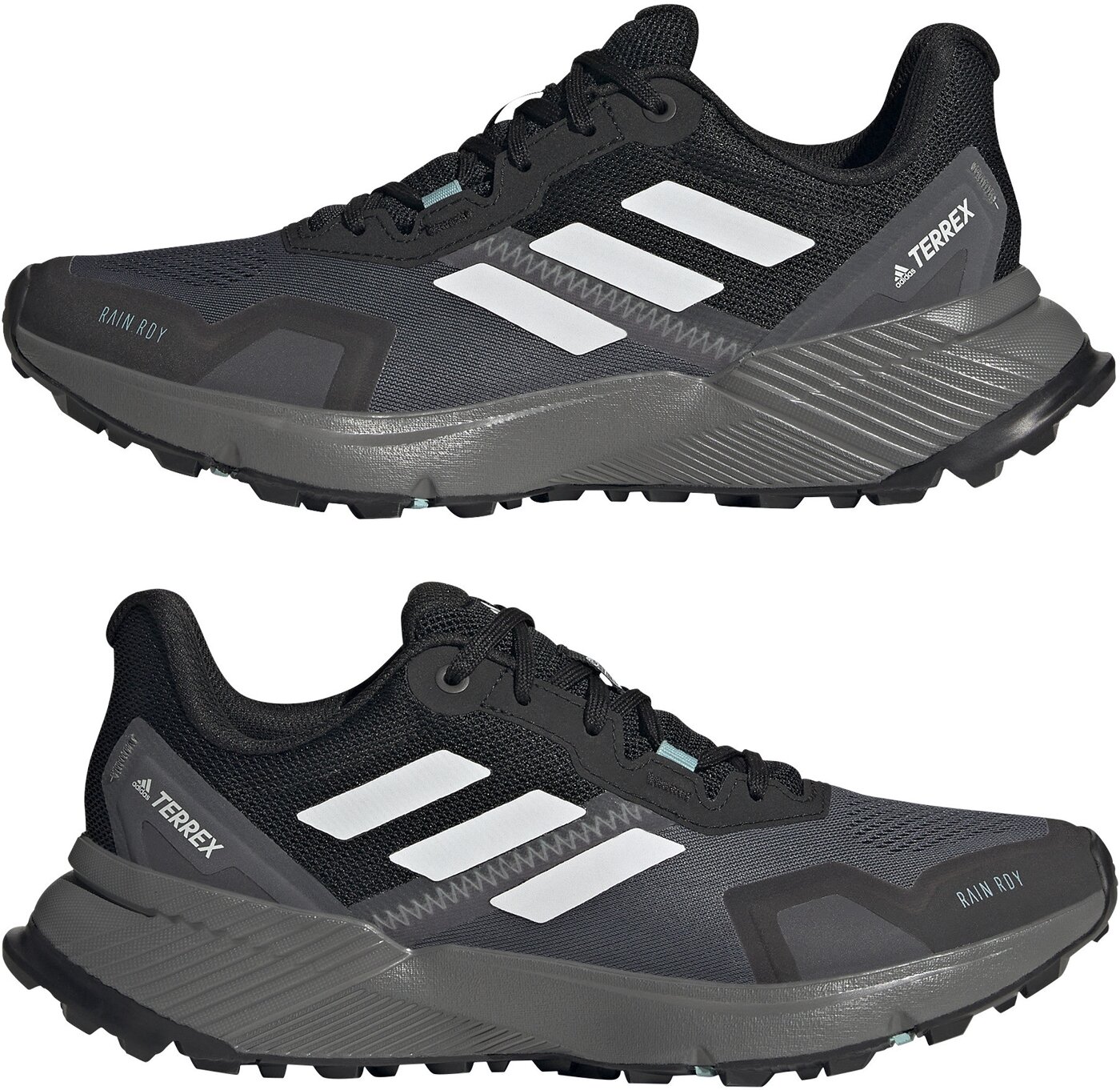 ADIDAS - TERREX SOULSTRIDE R.RDY W CBLACK/CRYWHT/MINTON – Bild 4