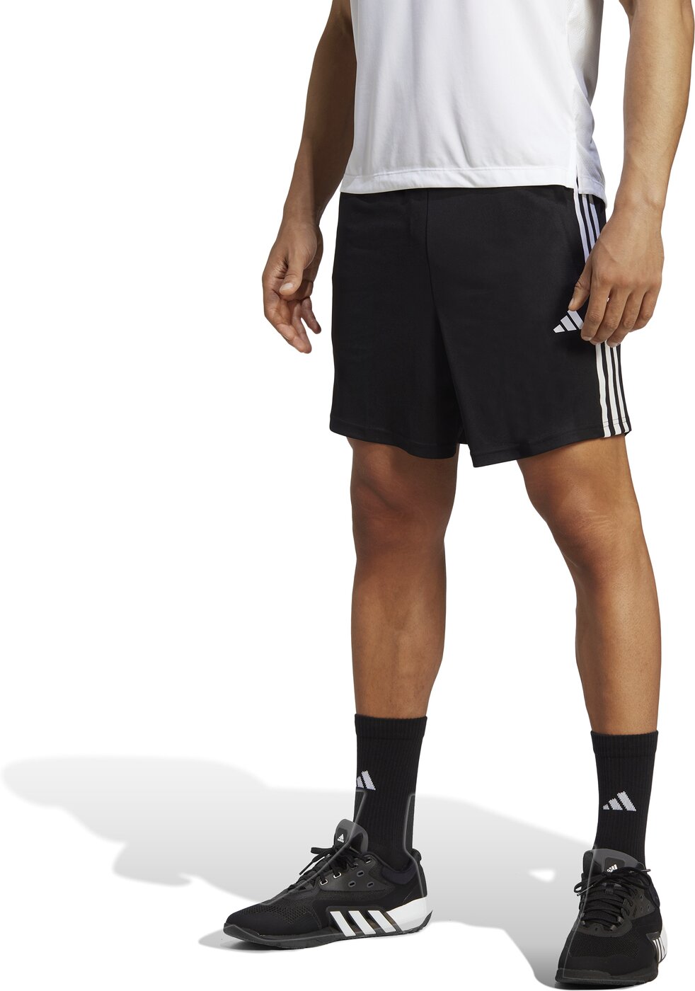 ADIDAS - TR-ES PIQ 3SHO BLACK/WHITE – Bild 2