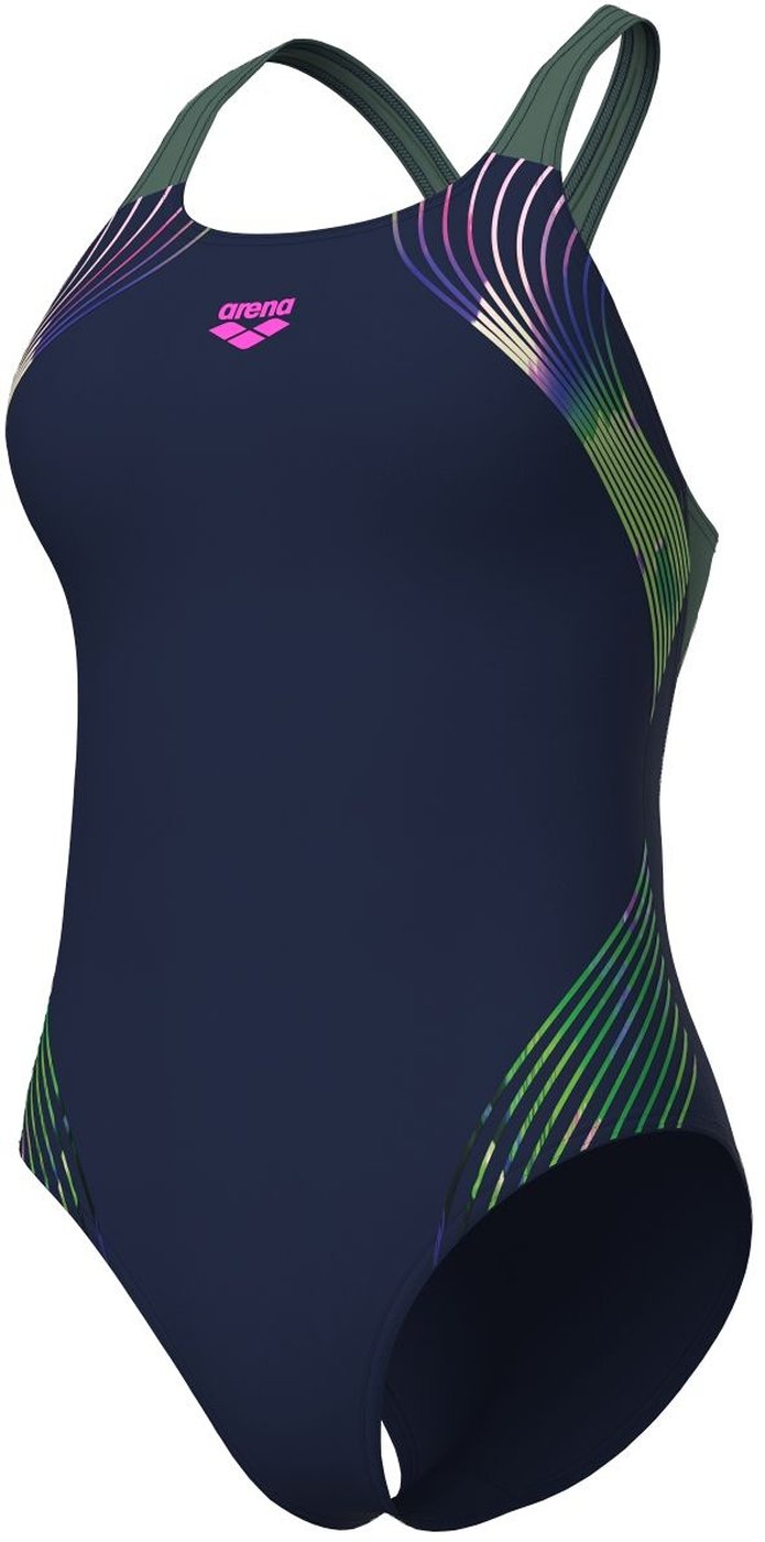 ARENA - W ARENA NUANCE SWIMSUIT SWIM P NAVY-SAGE – Bild 3