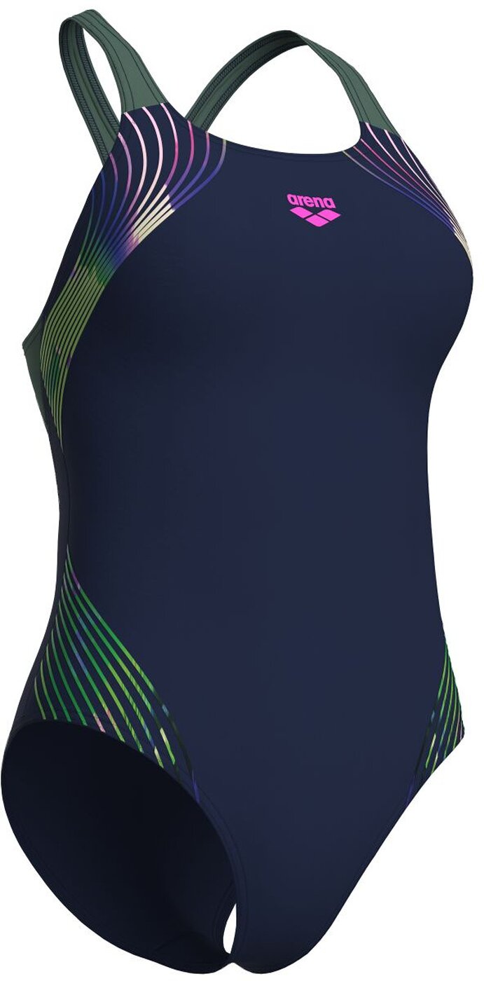ARENA - W ARENA NUANCE SWIMSUIT SWIM P NAVY-SAGE – Bild 4