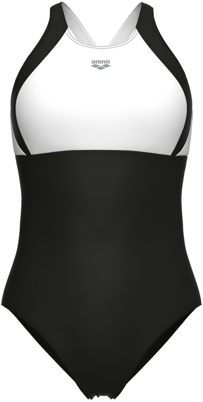 ARENA - W ARENA SWIMSUIT LINDA CROSS B BLACK-WHITE-BLACK
