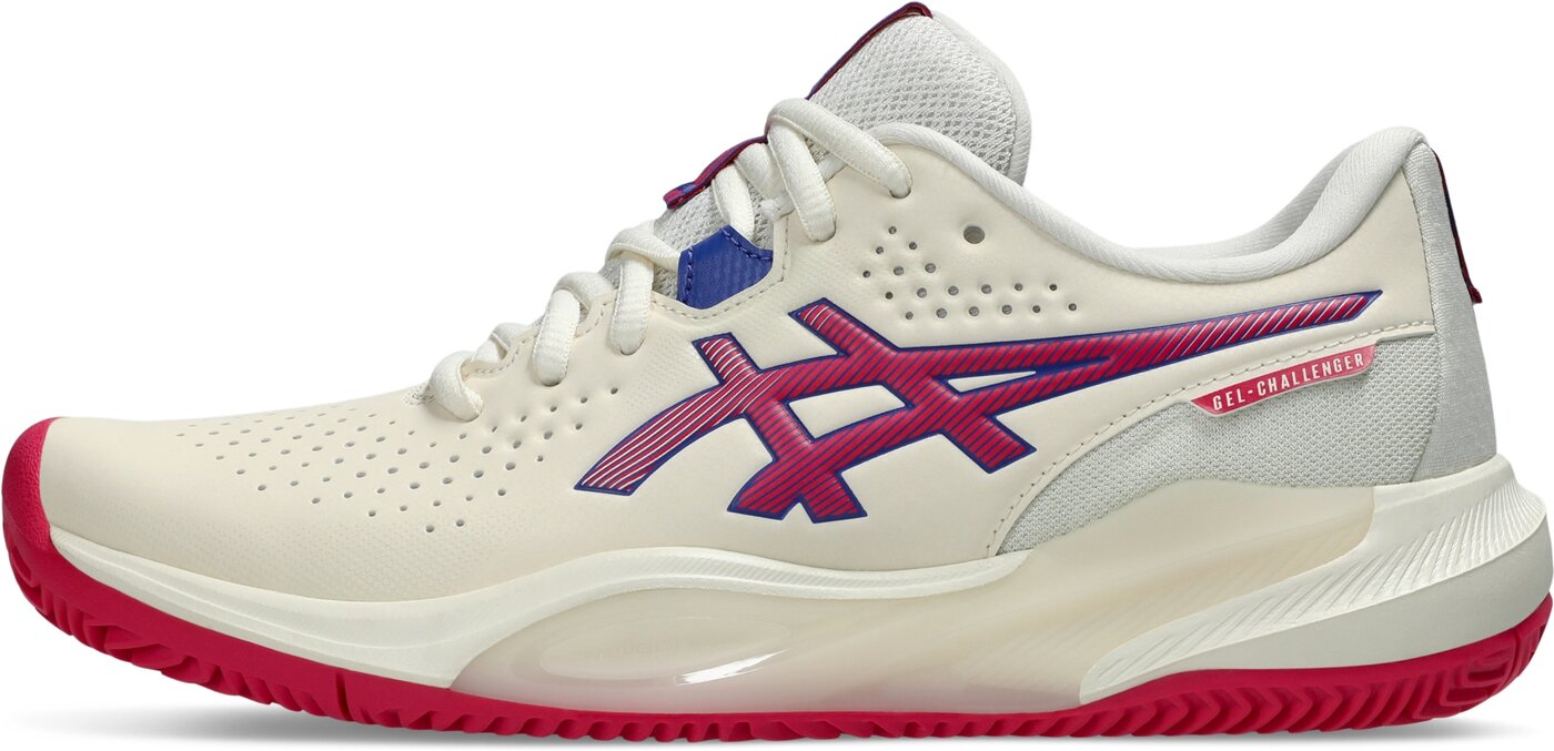 ASICS - GEL-CHALLENGER 15 CLAY CREAM/BRIGHT ROSE – Bild 5